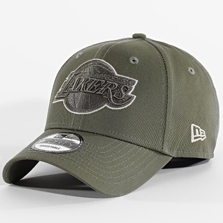 Team Outline 9Forty Los Angeles Lakers Cap 60595198 Khaki green