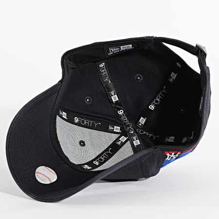 New Era - Casquette MLB Side Patch 9Forty NY Yankees 60595231 Bleu Marine