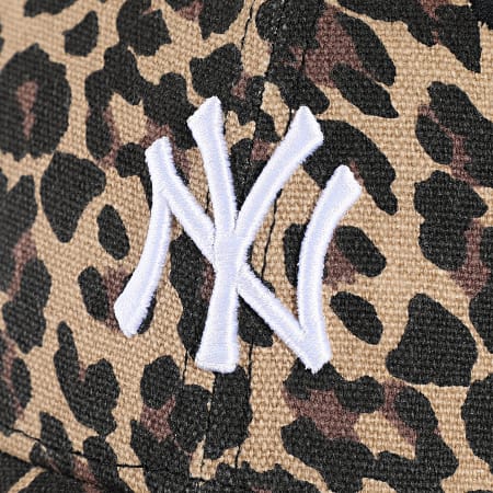 New Era - Cap Woman 9Forty NY New York Yankees 60595363 Leopard Brown Black Beige