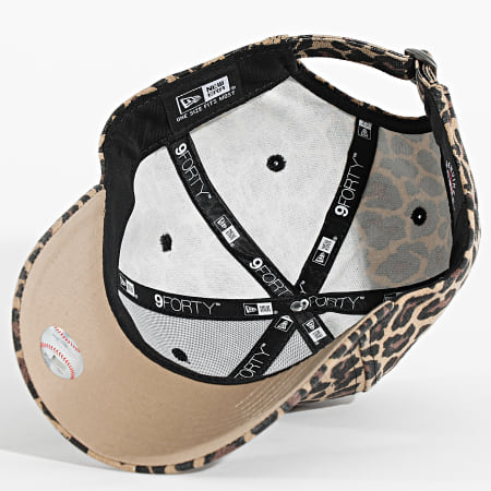 New Era - Cap Woman 9Forty NY New York Yankees 60595363 Leopard Brown Black Beige