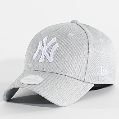 New Era - Casquette Femme Metallic Denim 9Forty NY 60595374 Argenté
