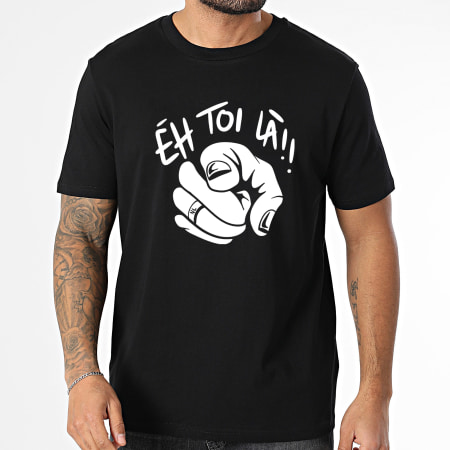 Noah Lunsi x Éh Toi Là ! - Oversize Tee Shirt Large Eh Toi Là Negro