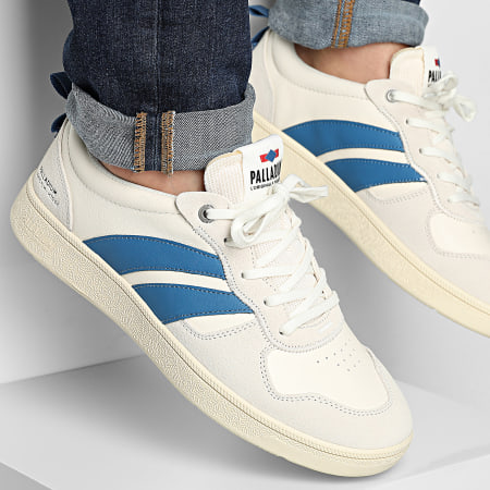 Palladium - Baskets Pallacup Flame 74485 Cream Olympian Blue