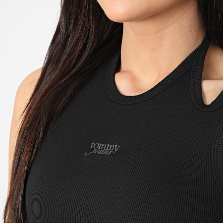 Tommy Jeans - Débardeur Femme Script 0325 Noir