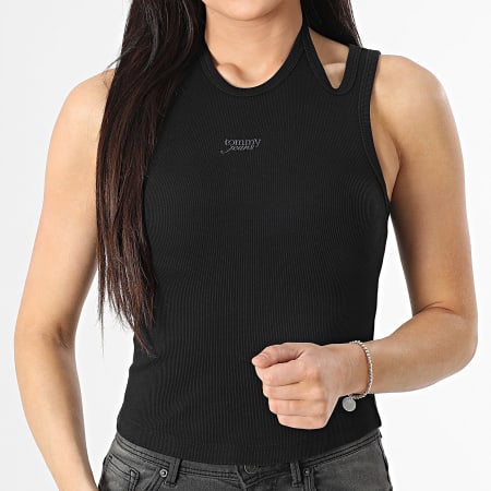 Tommy Jeans - Débardeur Femme Script 0325 Noir