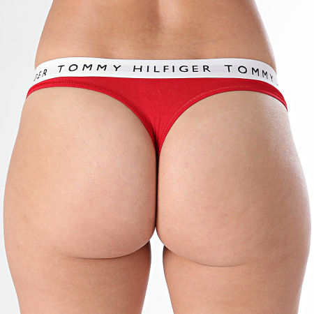Tommy Hilfiger - String Thong Femme Classic 6039 Rouge