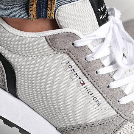 Tommy Hilfiger - Baskets New Runner Eva Mix 5465 Grey Whisper