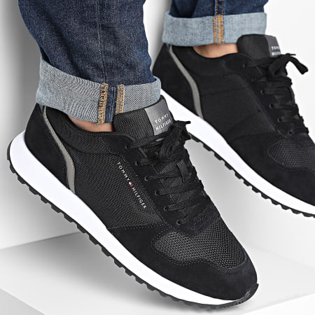 Tommy Hilfiger - Baskets New Runner Eva Mix 5465 Black