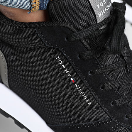 Tommy Hilfiger - Baskets New Runner Eva Mix 5465 Black