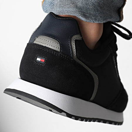 Tommy Hilfiger - Baskets New Runner Eva Mix 5465 Black