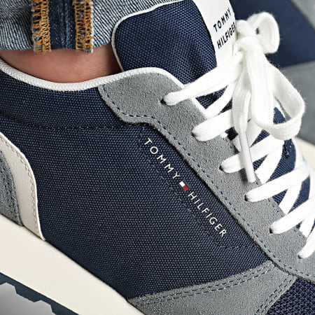 Tommy Hilfiger - Baskets New Runner Eva Mix 5465 Sport Navy
