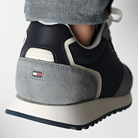 Tommy Hilfiger - Baskets New Runner Eva Mix 5465 Sport Navy