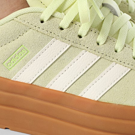 Adidas Sportswear - Baskets Femme VL Court Bold JI1784 Ice Yellow Off White Lucid Lemon