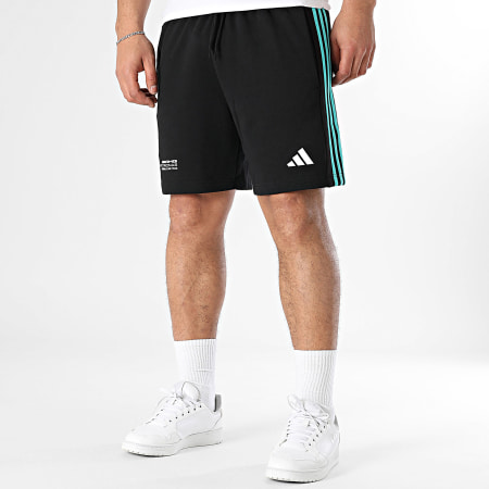 Adidas Sportswear - Short Jogging Mercedes DNA JV5429 Noir