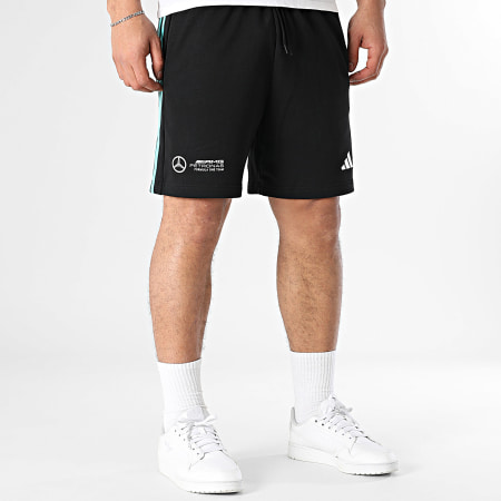 Adidas Sportswear - Short Jogging Mercedes DNA JV5429 Noir