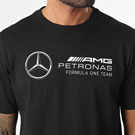 Adidas Sportswear - Tee Shirt Mercedes AMG JV5434 Noir Blanc