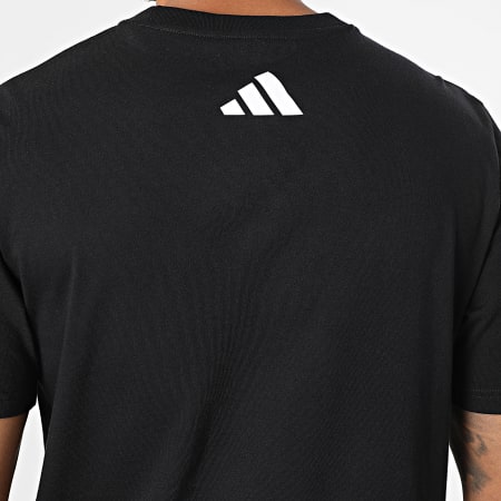 Adidas Sportswear - Tee Shirt Mercedes AMG JV5434 Noir Blanc