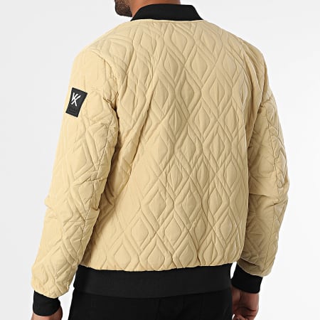 Kymaxx - Veste Bomber Jaune Clair