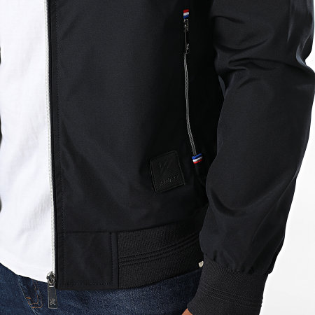 Kymaxx - Veste Zippée Bleu Marine