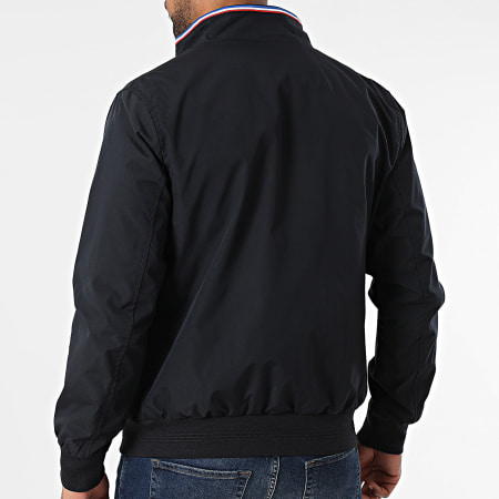 Kymaxx - Veste Zippée Bleu Marine