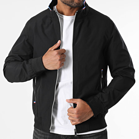 Kymaxx - Chaqueta Con Cremallera Negra