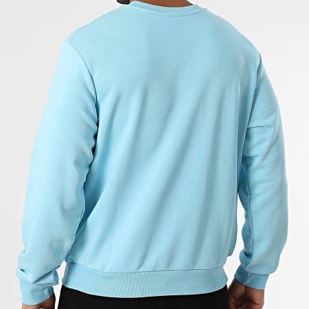 KZR - Sudadera de Cuello Redondo Azul Claro