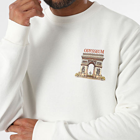 KZR - Sudadera Crewneck Blanca