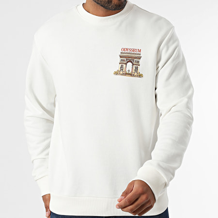 KZR - Sudadera Crewneck Blanca