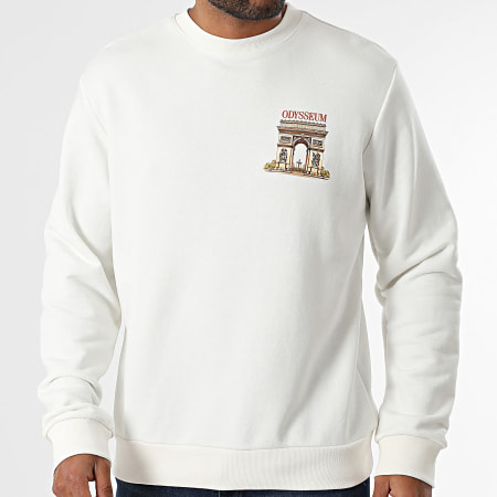 KZR - Sudadera Crewneck Blanca