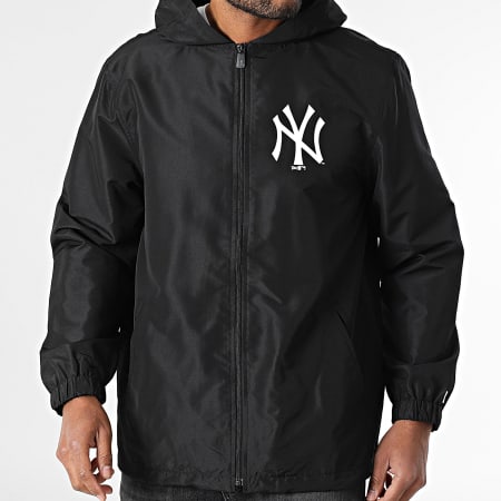 New Era - NY Zip Hooded Jacket 60564818 Black - Ryses