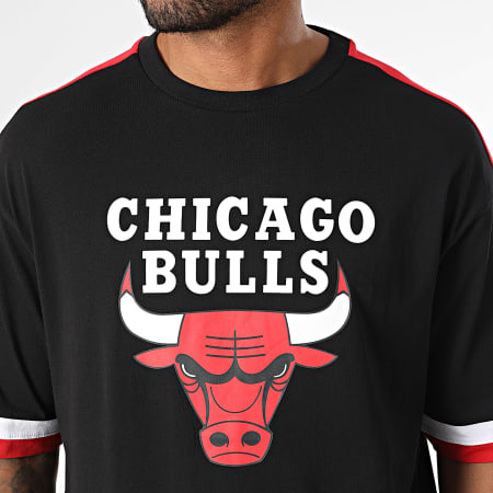 New Era - Chicago Bulls Tee Shirt 60596254 Black White Red - Ryses