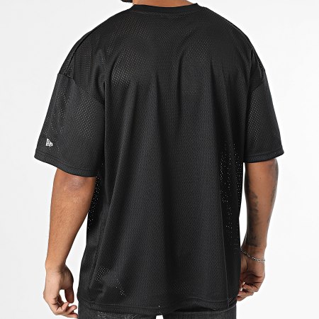 New Era - Tee Shirt Chicago Bulls 60596412 Noir Rouge Blanc