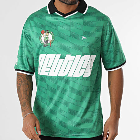 New Era - Tee Shirt Oversize Boston Celtics 60596433 Vert Blanc Noir