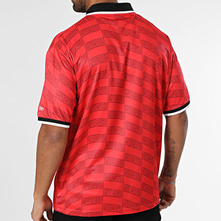 New Era - Chicago Bulls Oversize T-shirt 60596424 Rood Wit Zwart
