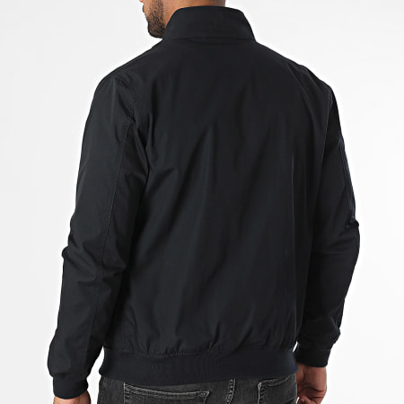 Schott NYC - Veste Zippée Cabl 1220 Bleu Marine