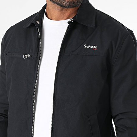 Schott NYC - Veste Zippée Cadams Bleu Marine