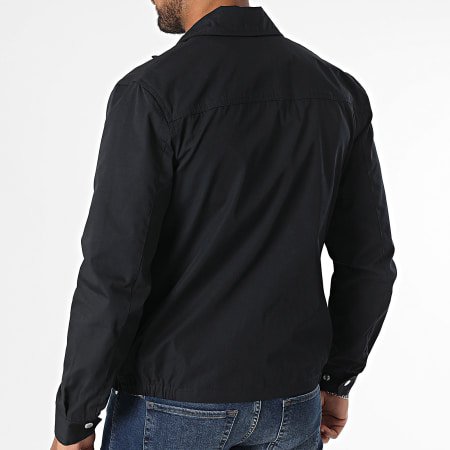 Schott NYC - Veste Zippée Cadams Bleu Marine