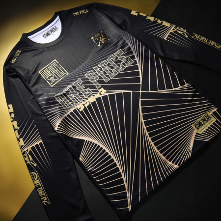One Piece - Maillot Manches Longues Collector Jersey One Piece Noir Doré