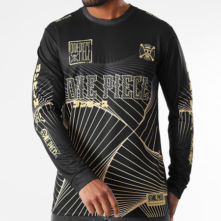One Piece - Maillot Manches Longues Collector Jersey One Piece Noir Doré