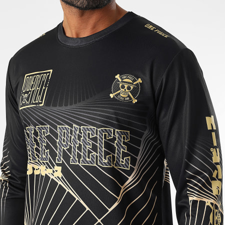 One Piece - Maillot Manches Longues Collector Jersey One Piece Noir Doré