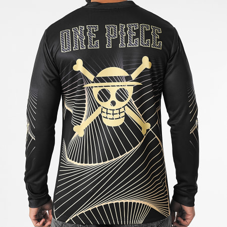 One Piece - Maillot Manches Longues Collector Jersey One Piece Noir Doré