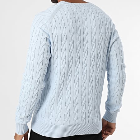 Tommy Hilfiger - Pull Classic Cable 3132 Bleu Ciel