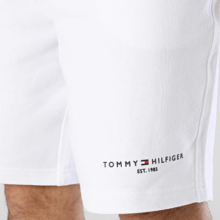 Tommy Hilfiger - Short Jogging Small Tommy Logo 8698 Blanc