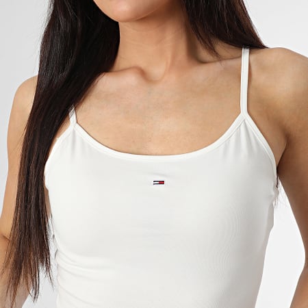 Tommy Jeans - Débardeur Femme Essential Strap 0675 Blanc