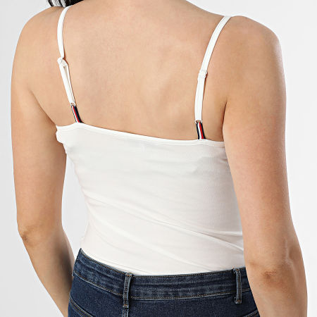 Tommy Jeans - Débardeur Femme Essential Strap 0675 Blanc