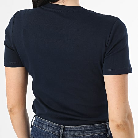 Tommy Hilfiger - Tee Shirt Femme Cody 0587 Bleu Marine