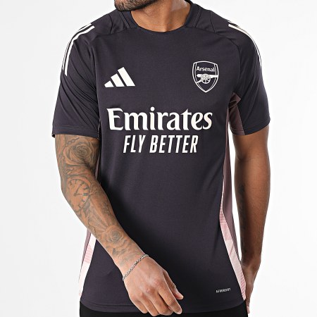 Adidas Sportswear - Tee Shirt A Bandes Arsenal JF2915 Violet Foncé