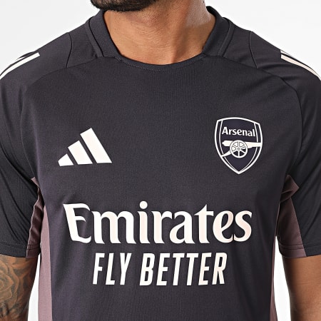 Adidas Sportswear - Tee Shirt A Bandes Arsenal JF2915 Violet Foncé