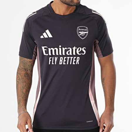 Adidas Sportswear - Tee Shirt A Bandes Arsenal JF2915 Violet Foncé