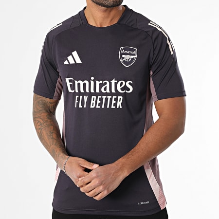 Adidas Sportswear - Tee Shirt A Bandes Arsenal JF2915 Violet Foncé